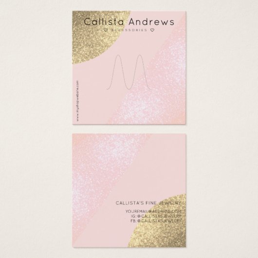 赤面ピンク金ゴールドグリッタージオハートリングや輪表示 (正面&裏面)