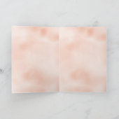 赤面ピンク金ゴールドヒョウハート カード (内部)