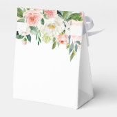 赤面ピンク金ゴールドフローラエレガントベビースウィート16お気に入り フェイバーボックス (裏面サイド)