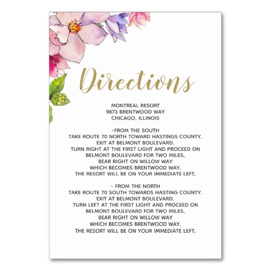 赤面ピンク金ゴールドフローラガーデンボタニッ結婚クス テーブルナンバー (正面)