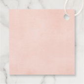 赤面ピンク金ゴールドフローラバプテスマ第一聖体 フェイバータグ (裏面)