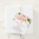 赤面ピンク金ゴールドフローラバプテスマ第一聖体 フェイバータグ (インサイチュ)