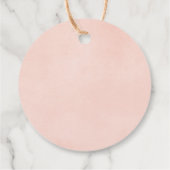 赤面ピンク金ゴールドフローラバプテスマ第一聖体 フェイバータグ (裏面)