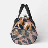 赤面ピンク金ゴールドボホ葉トレンディーコレクション ダッフルバッグ (右)