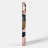 赤面ピンク金ゴールドボホ葉トレンディーコレクション Case-Mate iPhoneケース (裏面 / 右)