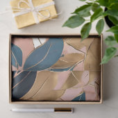 赤面ピンク金ゴールドボホ葉人気があるコレクション 薄葉紙 (ギフト)