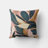 赤面ピンク金ゴールドボートレンディー離れコレクション クッション (裏面)