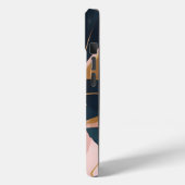 赤面ピンク金ゴールドボートレンディー離れコレクション Case-Mate iPhoneケース (裏面 / 左)