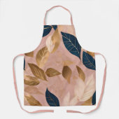 赤面ピンク金ゴールドボー離れホ人気があるコレクション エプロン (正面)