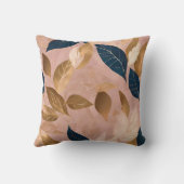 赤面ピンク金ゴールドボー離れホ人気があるコレクション クッション (裏面)