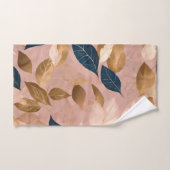 赤面ピンク金ゴールドボー離れホ人気があるコレクション バスタオルセット (ハンドタオル)