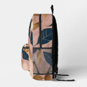 赤面ピンク金ゴールドボー離れホ人気があるコレクション プリントバックパック (右)