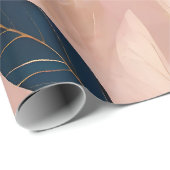 赤面ピンク金ゴールドボー離れホ人気があるコレクション ラッピングペーパー (ロールコーナー)