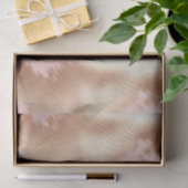 赤面ピンク金ゴールド女性のカーボーイ牛革 薄葉紙 (ギフト)