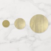 赤面ピンク金ゴールド熱帯パイナップル植物性パーティー コンフェッティ (裏面)