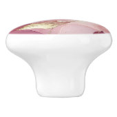 赤面ピンク金ゴールド離れ セラミックノブ (側面)