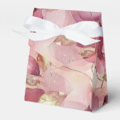 赤面ピンク離れ金ゴールド結婚ズ フェイバーボックス (正面サイド)