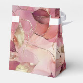 赤面ピンク離れ金ゴールド結婚ズ フェイバーボックス (裏面サイド)