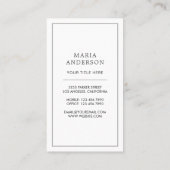 赤面ピンク香料ボトル名刺 名刺 (裏面)