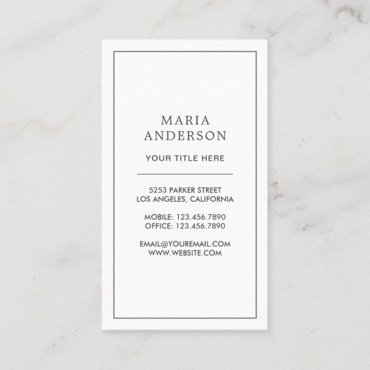 赤面ピンク香料ボトル名刺 名刺 (裏面)