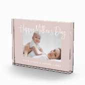 赤面ピンク|おモダン母さんの日をスクリプト フォトブロック (右)