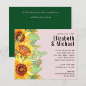 赤面ピンク(ひまわり結婚の予算) (正面/裏面)