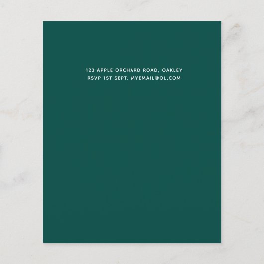 赤面ピンク(ひまわり結婚の予算) (裏面)