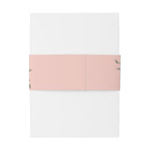 赤面ピンク&セージグリーン結婚フローラ 招待状ベリーバンド (裏面例)