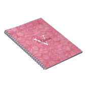 赤面ピンク ノートブック (右側)