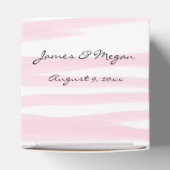 "赤面ピンク"ハートの好意ボックス フェイバーボックス (上部)