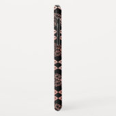 赤面ピンク – バラ金ゴールドボーホハンドドパターン Case-Mate iPhoneケース (裏面/左)