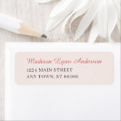 赤面ピンク ラベル (インサイチュ)