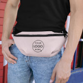 赤面ピンク |ロゴビジネスプロフェッショナル ファニーパック