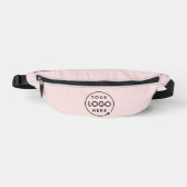 赤面ピンク |ロゴビジネスプロフェッショナル ファニーパック (正面)