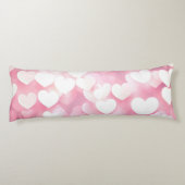 赤面ピンク《写真》ぼけ味ハート ボディピロー (裏面)