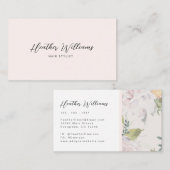 赤面ピンク 名刺 (正面/裏面)