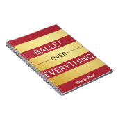 赤面ピンク&金ゴールド ノートブック (右側)