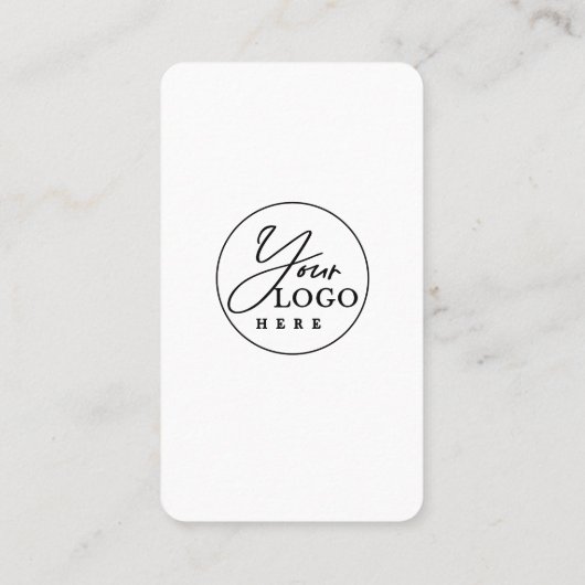 赤面ピンクConnect With UsソーシャルメディアQRコード 名刺 (裏面)