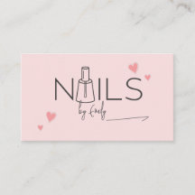 赤面ピンクQRコードネイルサロン