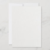 赤面ピーチボタニカルシンプルフローラ セーブザデート (裏面)