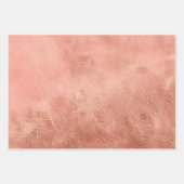 赤面ピーチ女性のカーボーイ包装紙 ラッピングペーパーシート (正面2)