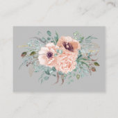 赤面ピ結婚ンクのウィッシングウェルエンクロージャカード エンクロージャーカード (裏面)