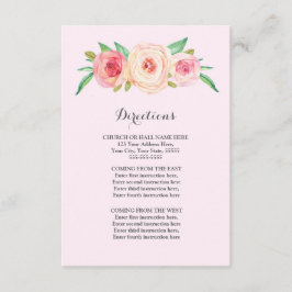 赤面ピ結婚ンクの方向挿入 エンクロージャーカード