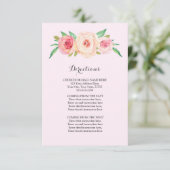 赤面ピ結婚ンクの方向挿入 エンクロージャーカード (スタンド正面)