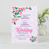 赤面ピ結婚ンク 招待状 (スタンド正面)