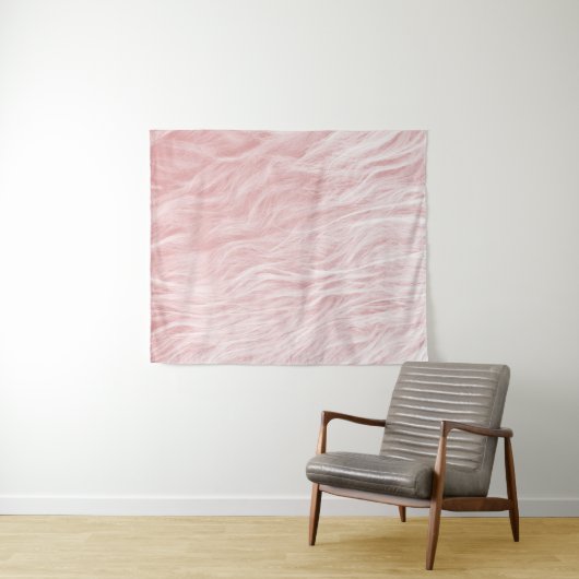 赤面フェイクハイランド牛の毛皮の#1(ファーフェイク) #animal タペストリー (インサイチュ(横))