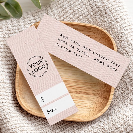 赤面フェイクピンクlinenルック価格つるラベル