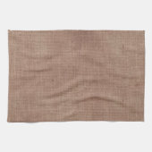 赤面フェイクリネン キッチンタオル (横)