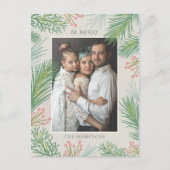 赤面フォレストパインホリーベリーフォト シーズンポストカード (正面)