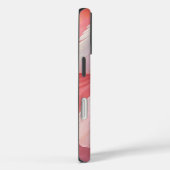 赤面フラミンゴ羽毛携帯電話ケース Case-Mate iPhoneケース (裏面 / 右)